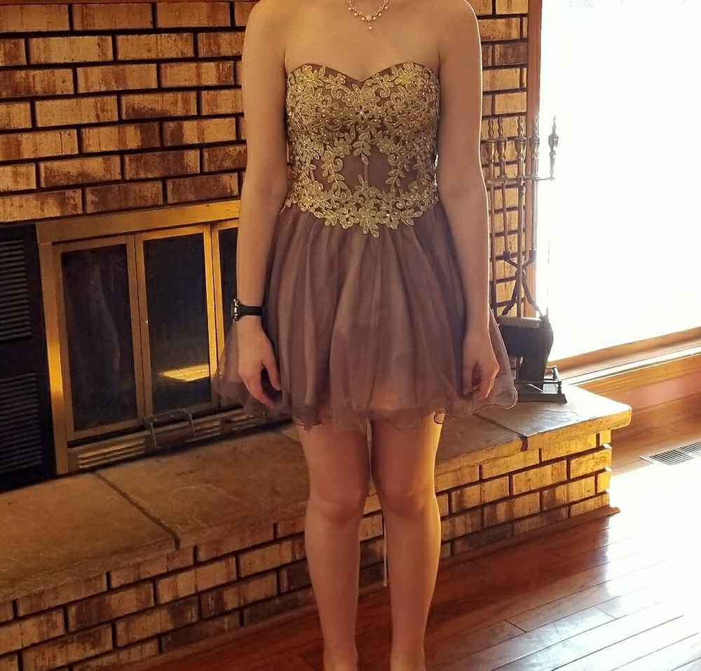Short, formal dress